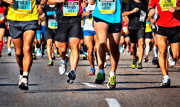 Al igual que en el atletismo, la salida desde los tacos determina la medalla