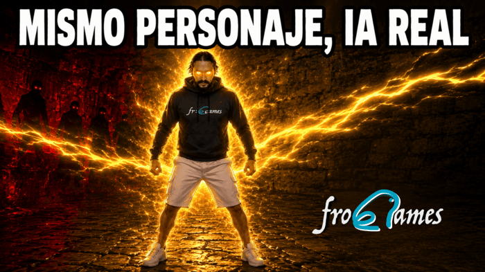Así genero una escena de acción con mi propia cara usando Referencia Omni de DomoAI