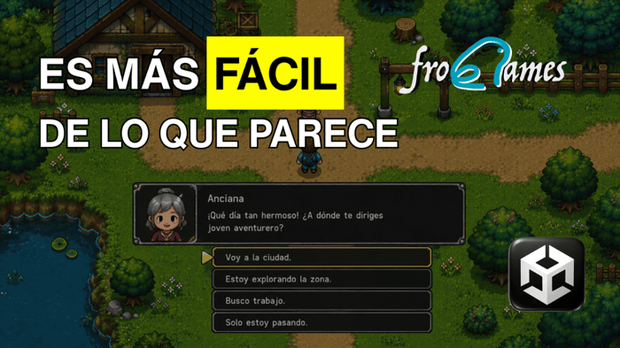 Crea un sistema de decisiones de diálogo en Unity 2D