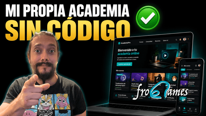 Deja de pagar por una plataforma de cursos y haz esto en su lugar, sin código