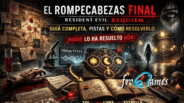 El rompecabezas final de Resident Evil Requiem ya está resuelto y es una lección brutal de game design