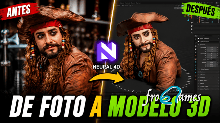 Reté a Neural4D a modelar en 3D lo imposible en menos de 2 minutos
