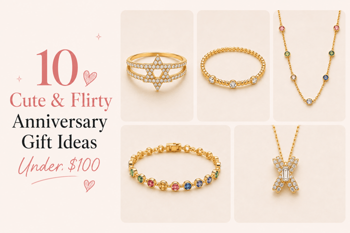 10 Cute & Flirty Anniversary Gift Ideas Under $100