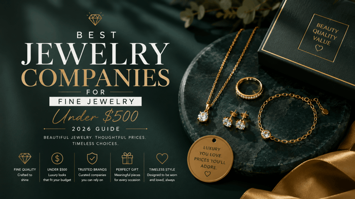 best jewelry companies for fine jewelry under $500