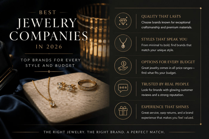 Best jewelry companies in 2026