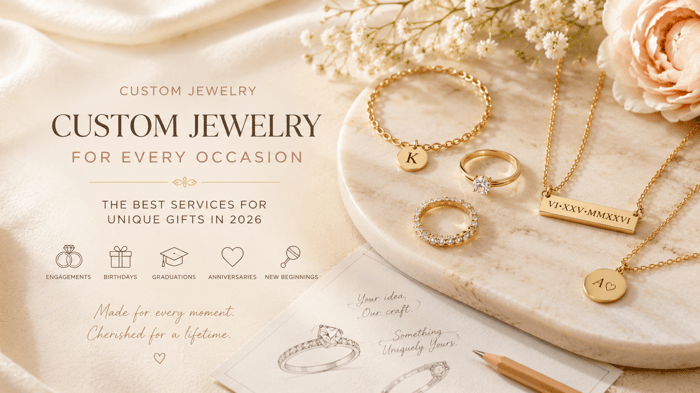 custom jewelry for every occasion - the best services for unique gifts