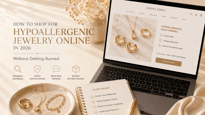 Full shoppers guide to buy hypoallergic jewellery in 2026