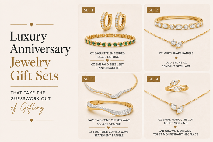 Luxury Anniversary Jewelry Gift Sets That Take the Guesswork Out of Gifting