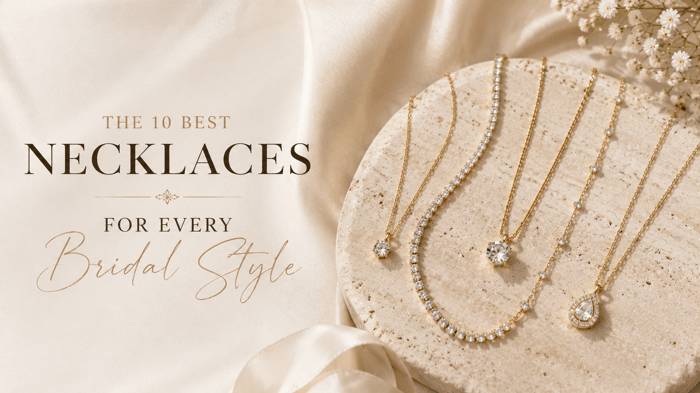 The 10 Best Necklaces for Every Bridal Style
