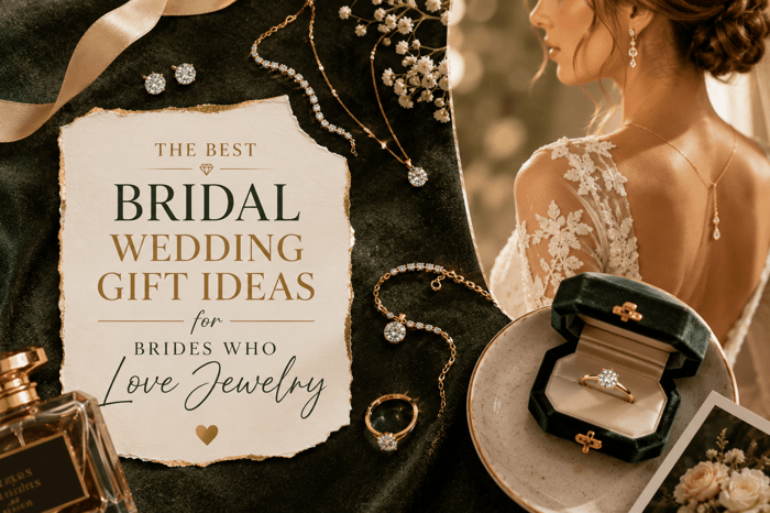 The Best Bridal Wedding Gift Ideas for Brides Who Love Jewelry