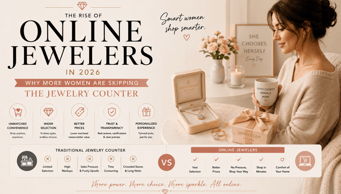 the rise of online jewelers in 2026 , why most women are preferring online shopping