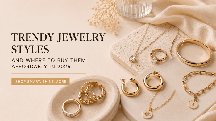 Trendy style jewellery along with rings and places to buy them in 2026