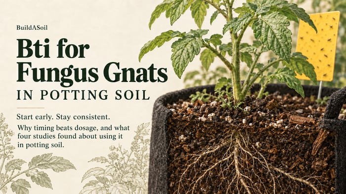 Bti for Fungus Gnats: What the Research Says