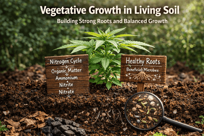 Understanding Vegetative Growth in Living Soil