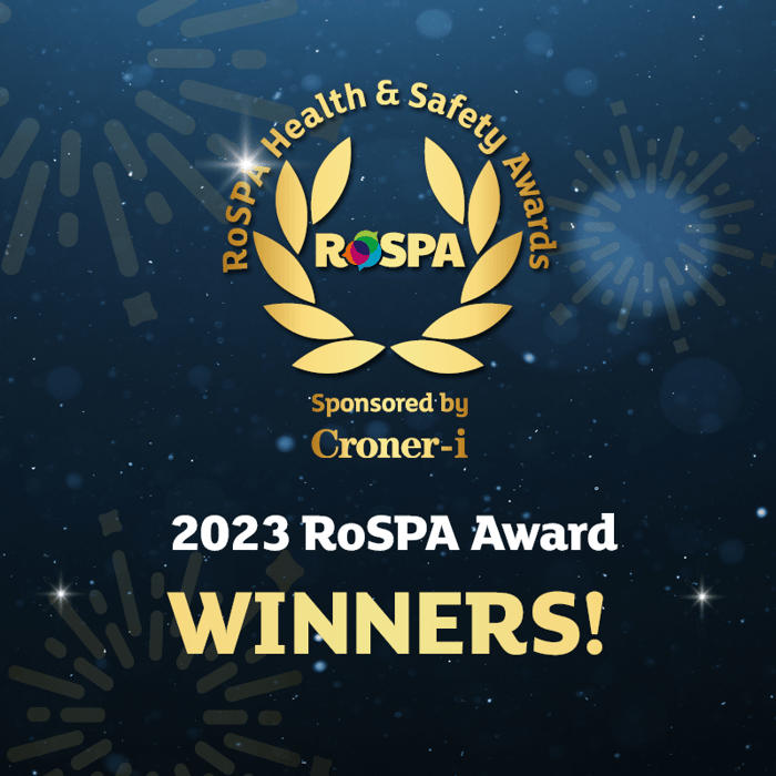 9th Consecutive RoSPA Gold for AFI