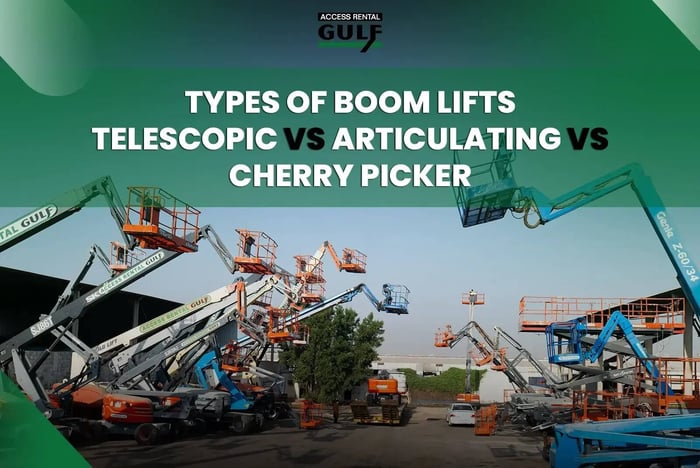 Types of Boom Lifts: Telescopic vs Articulating vs Cherry Picker