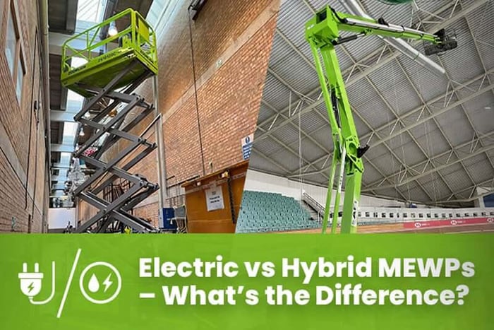 Electric vs Hybrid MEWPs – What’s the Difference?