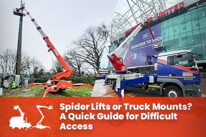 Spider Lifts or Truck Mounts? A Quick Guide for Difficult Access
