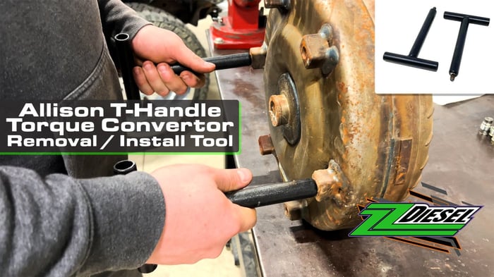 Allison T Handle Torque Convertor Removal and Install Tool