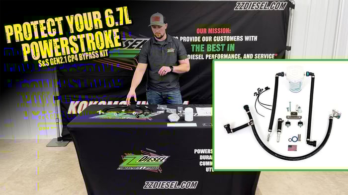 Why Every 6.7L Power Stroke Owner Needs A S&S Gen2.1 CP4 Bypass Kit