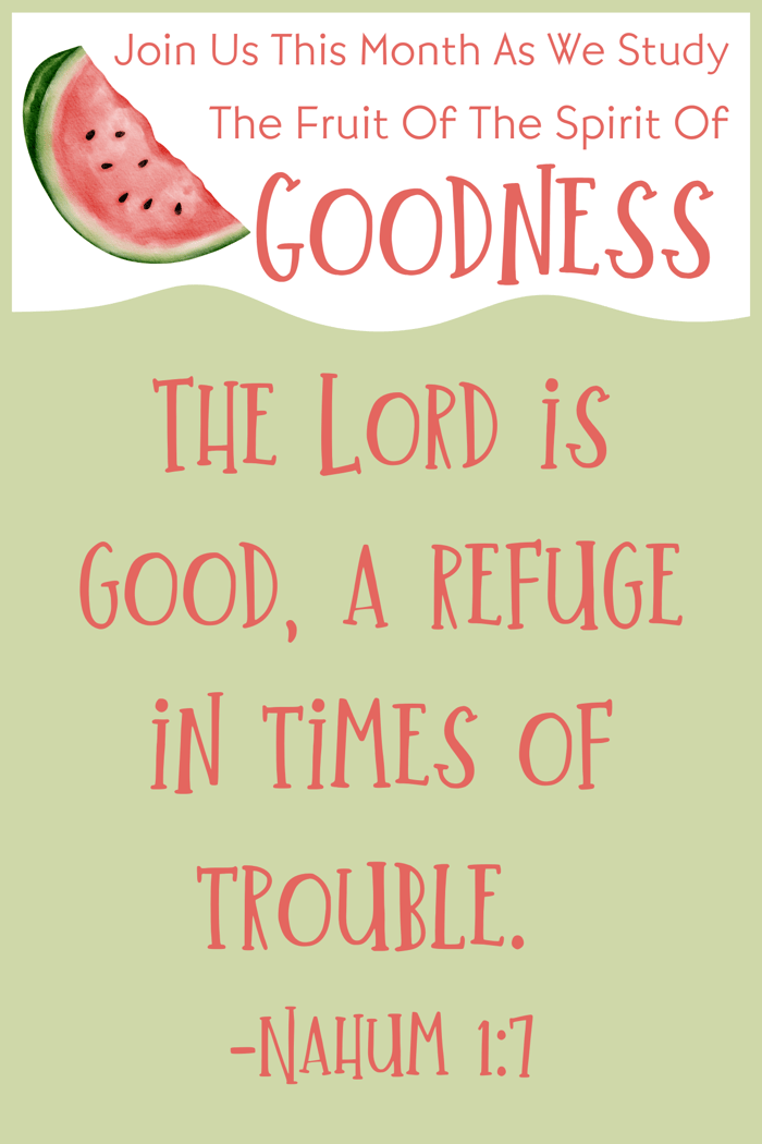 Nahum 1:7 | A Prayer To God, My Place Of Refuge