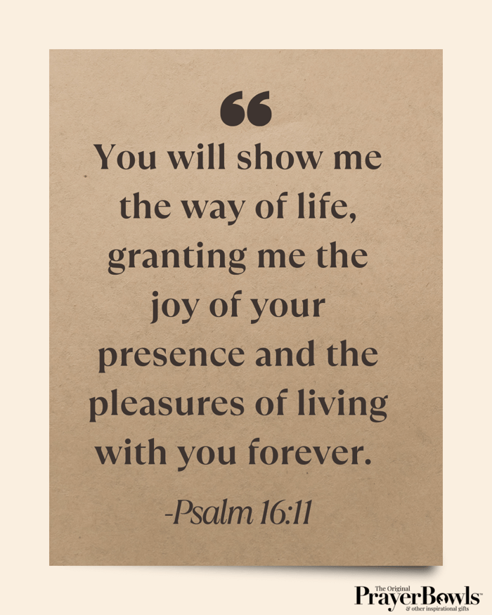 Psalm 16:11- A Prayer To The Promise Keeper