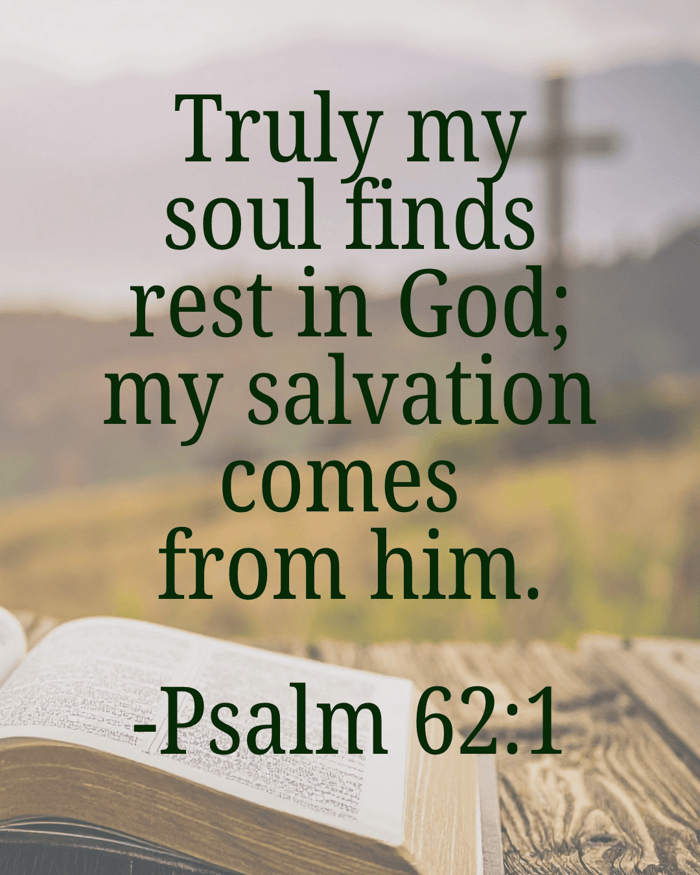 Psalm 62 | A Prayer To The One I Depend On