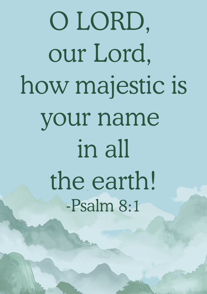 A Reading Of Psalm 8