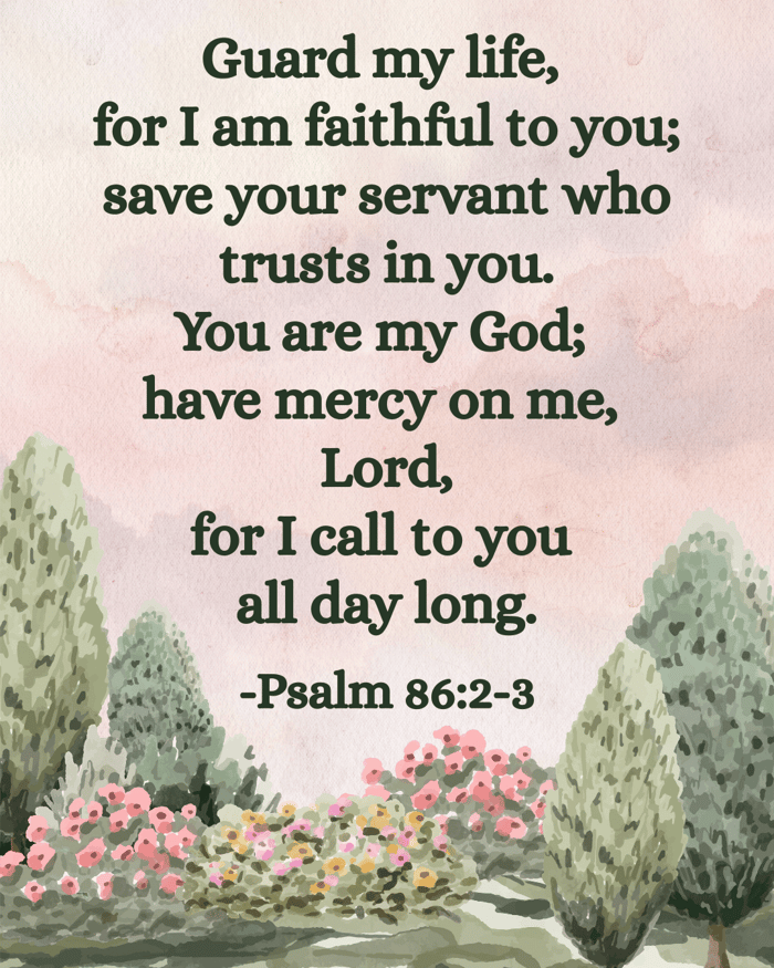 Psalm 86 | A Cry For Mercy