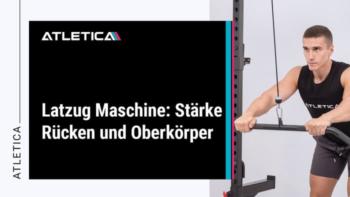 Latzug Maschine: Stärke Rücken und Oberkörper | ATLETICA