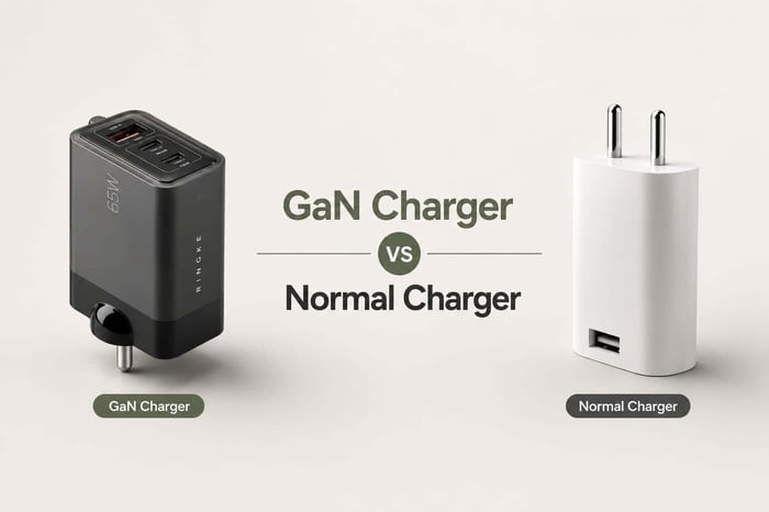 gan charger vs normal charger