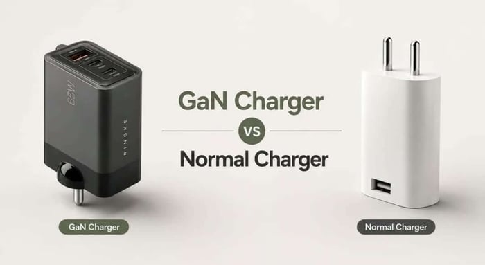 gan charger vs normal charger