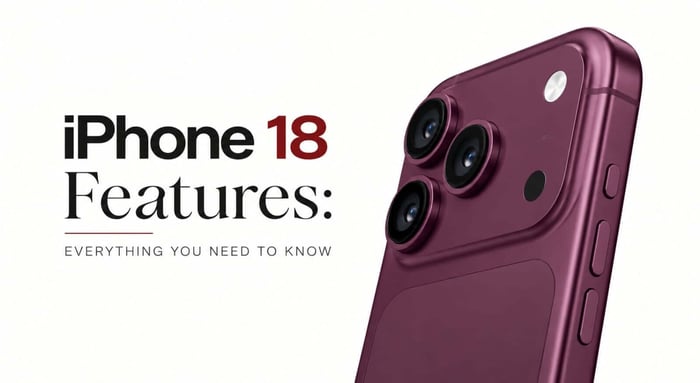 iphone 18 features