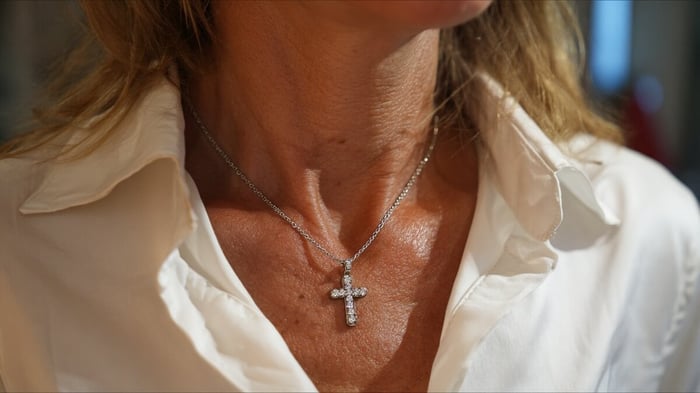 Wearing Meaning: The Diamond Cross Necklace Reimagined