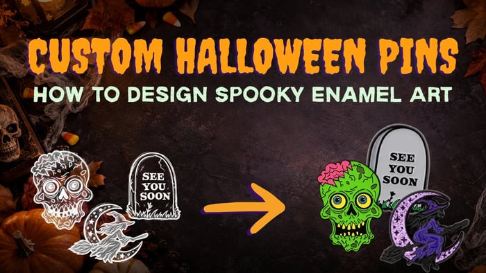 Custom Halloween Pins: How To Design Spooky Enamel Art