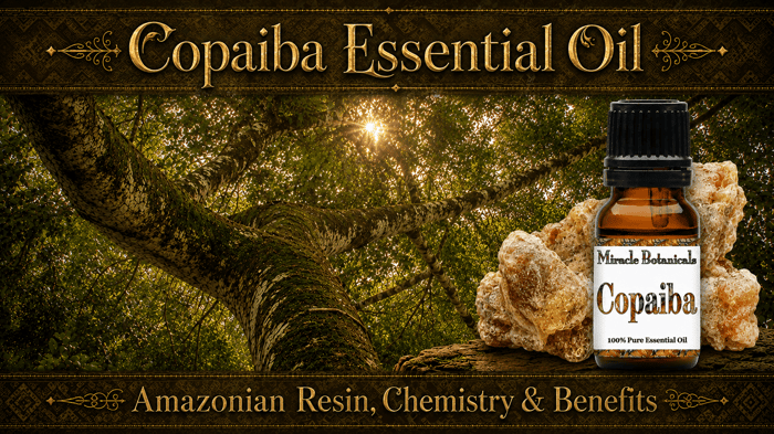 Copaiba Essential Oil - The Power Pain Reliever