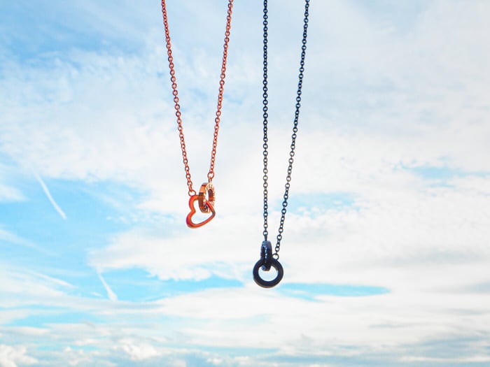 チェーンの長さで印象が変わる！ペアネックレスの長さどれがいいの？