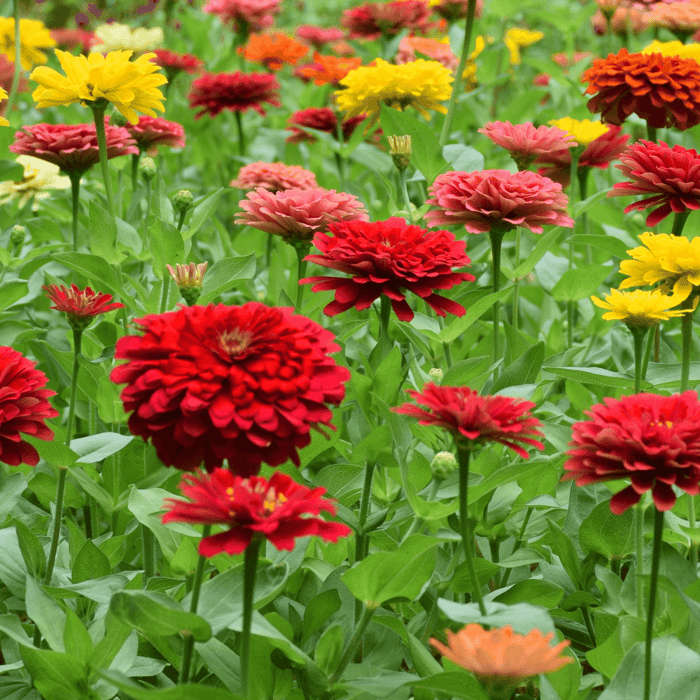 How to Plant California Giant Zinnia Seeds Flower Garden