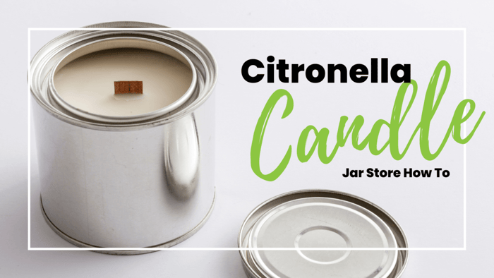 How to Make Citronella Candles in Paint Cans