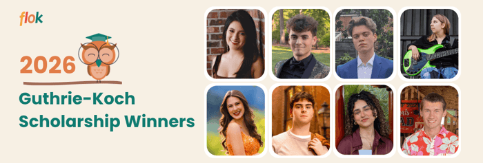 Meet flok's 2026 Guthrie-Koch Scholars!