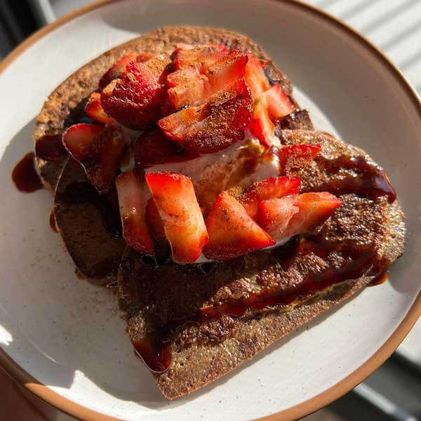 Strawberries & Cream French Toast
