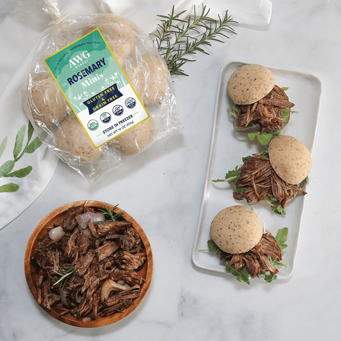 Instant Pot Balsamic Beef Sliders with Onions & Horseradish