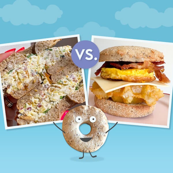 Spread vs. Stack? The Great Bagel Debate!