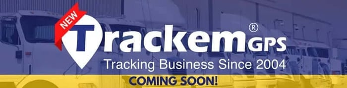 New Trackem Website Launch Banner