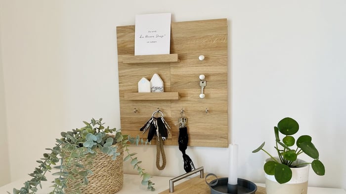 Easy-Sticks Bastelidee: Schlüsselbrett