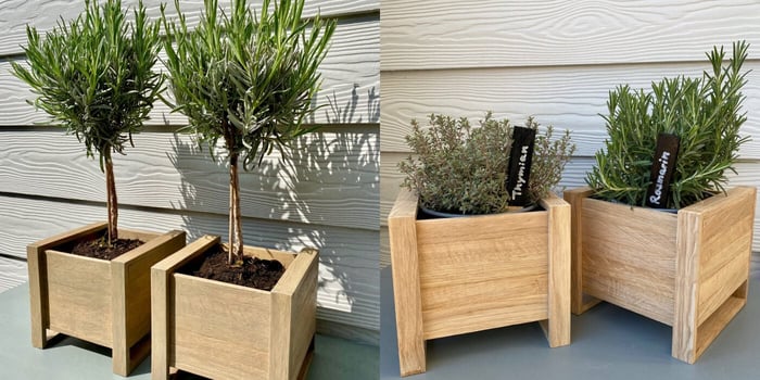 Bastelanleitung für einen Übertopf aus Easy-Sticks