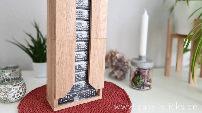 DIY Anleitung Taschentuchspender aus Easy-Sticks