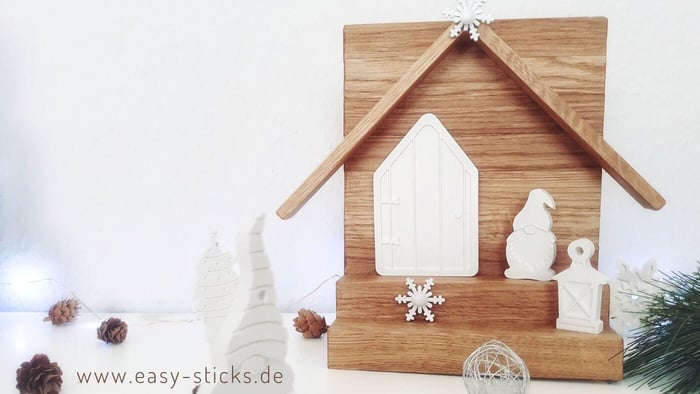 Bastelidee mit Easy-Sticks: Wichtelzauber