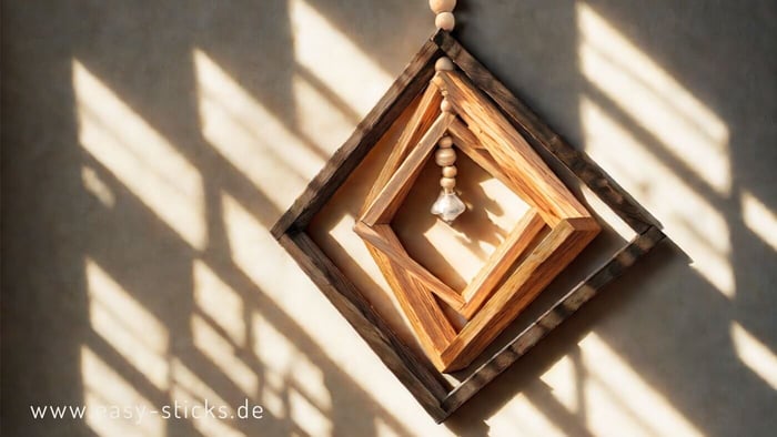 Sonnenfänger basteln aus Easy-Sticks – kreative Bastelidee
