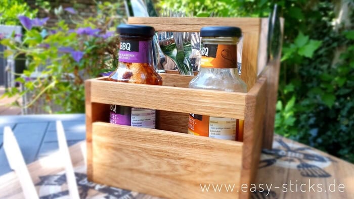Easy-Sticks Grillbutler – DIY Anleitung für Grillzubehör
